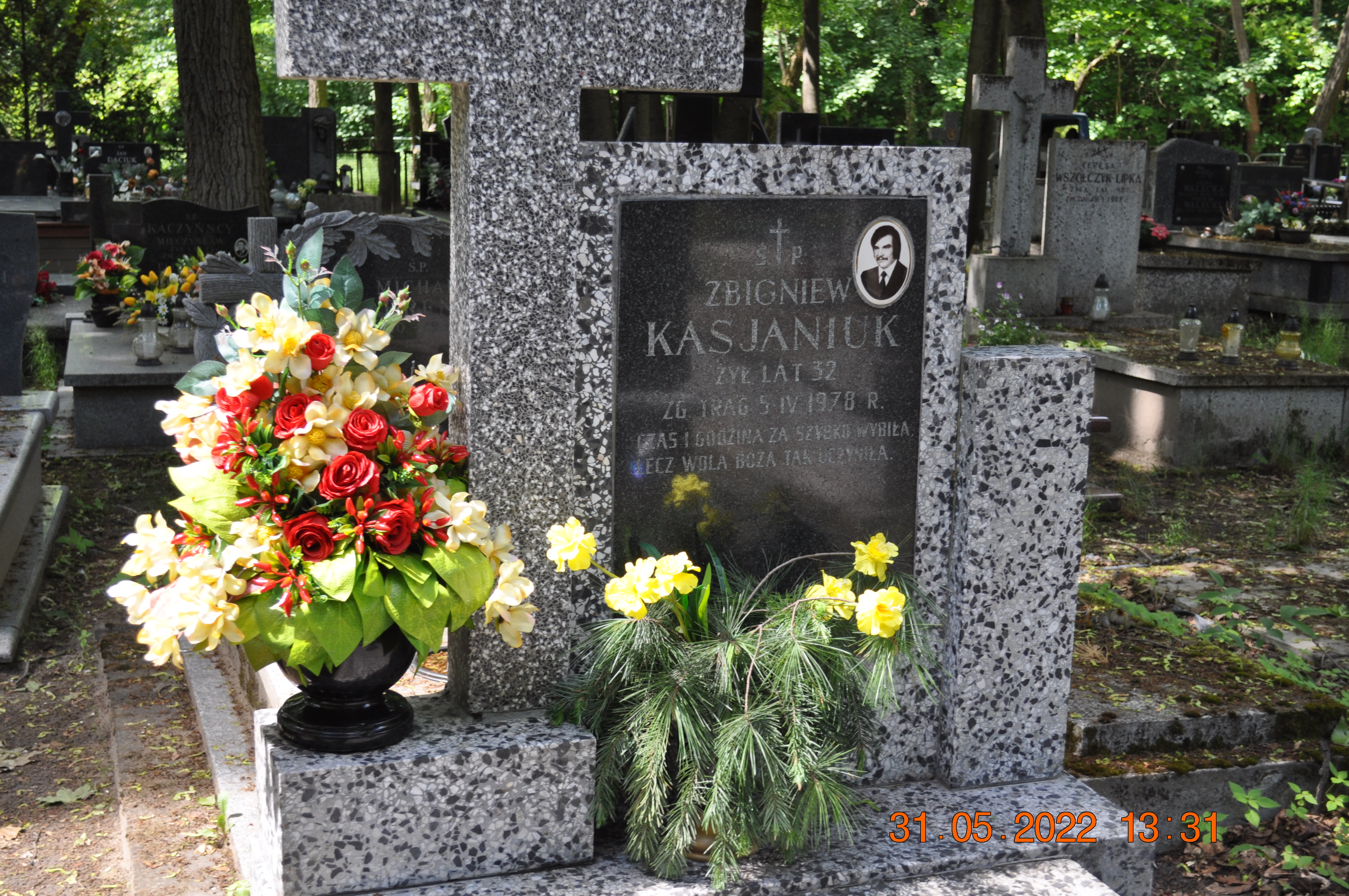 Zbigniew Kasjaniuk 1946 Tworki (Pruszków) - Grobonet - Wyszukiwarka osób pochowanych