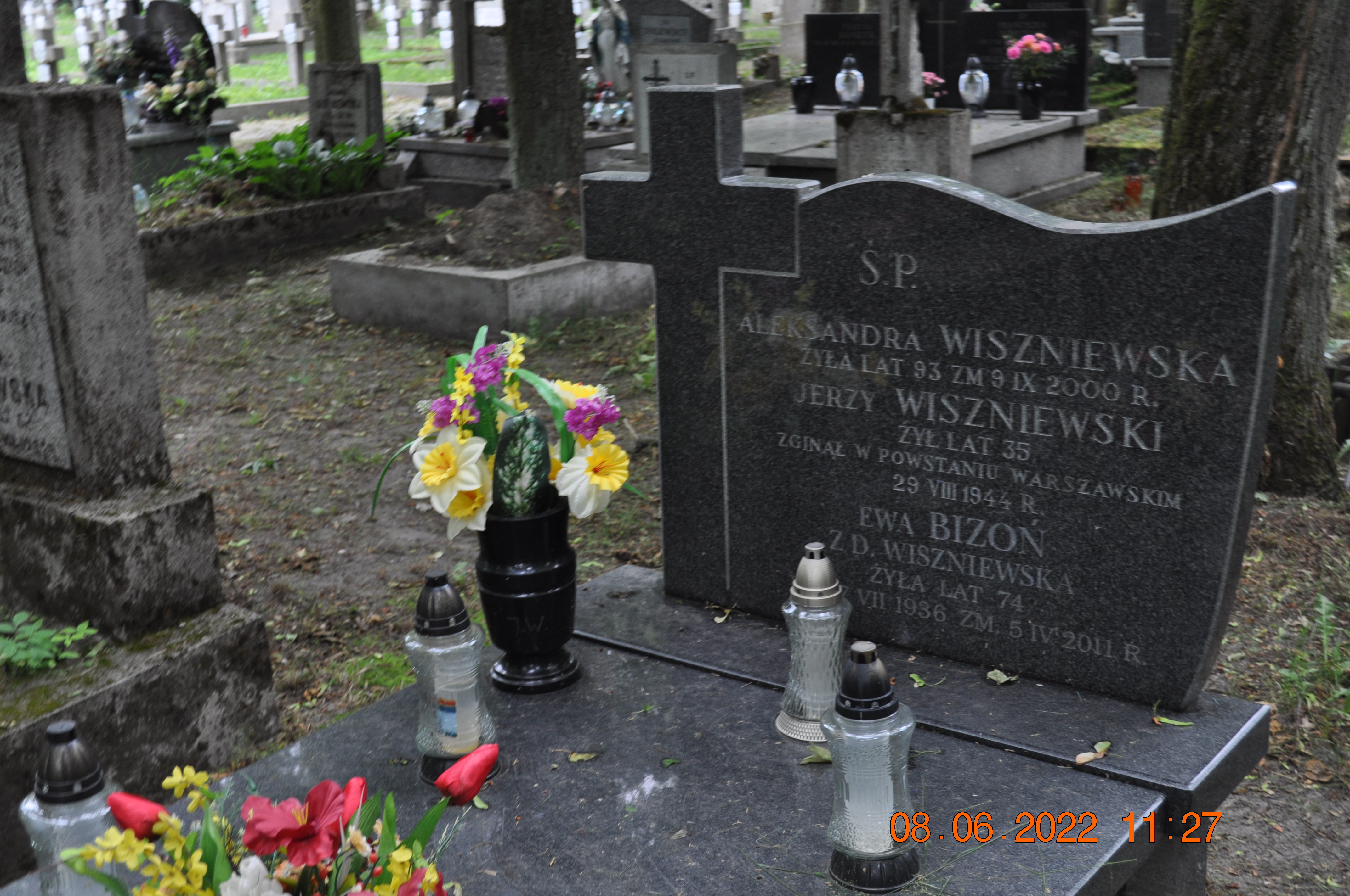 Ewa Bizoń 1937 Tworki (Pruszków) - Grobonet - Wyszukiwarka osób pochowanych